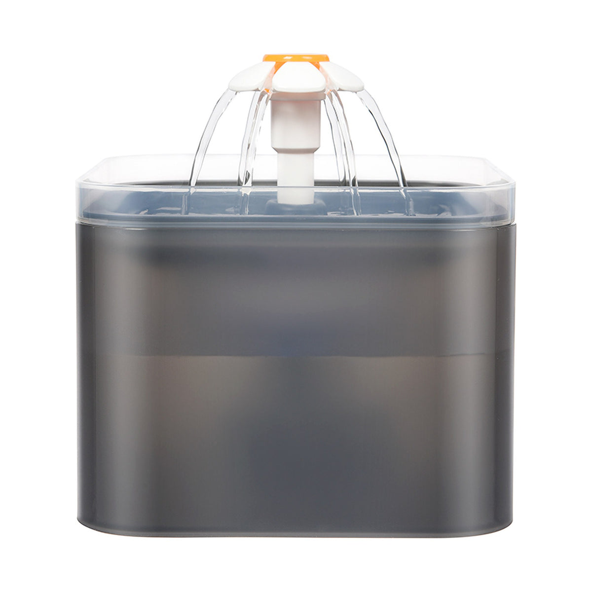 Pet water fountain 2L in charcoal